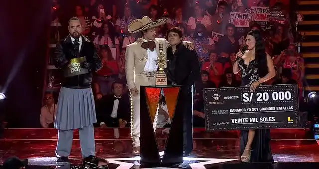 Raphael gana la gran fina de 'Yo soy grandes batallas' 2026. Raphael gana la gran fina de 'Yo soy grandes batallas' 2026.