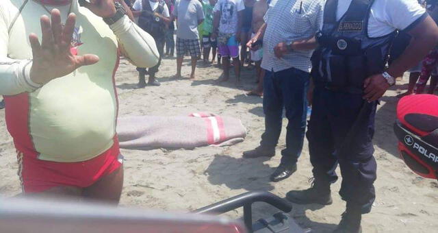 Dos jóvenes bañistas mueren ahogados en el mar de Cañete