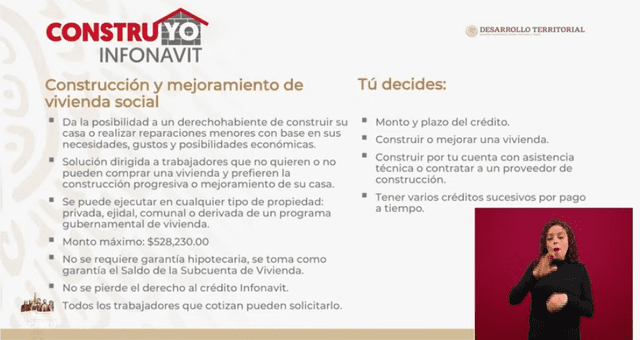 Construyo Infonavit. Foto: Captura.