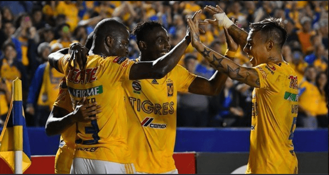 Tigres venció 3-0 a Santos Laguna y tiene pie y medio en la final de la Concachampions 2019
