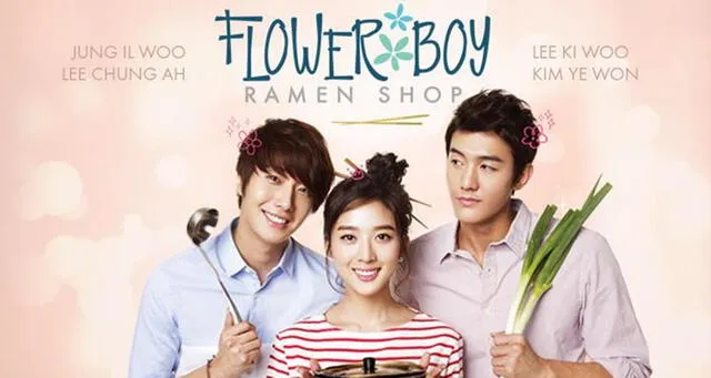 "Flower Boy Ramyun Shop" (2011) es uno de los doramas más populares del actor Jung Il Woo.