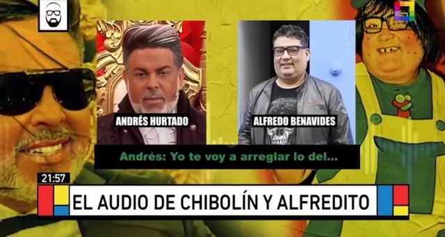  Un audio de Andrés Hurtado y Alfredo Benavides. Foto: Beto a saber   