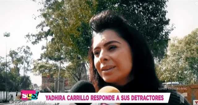 Yadhira Carrillo cree en la inocencia de su esposo.