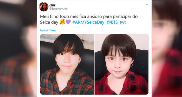 Fotografías de menor imitando a Jungkook de BTS se han vuelto virales en Twitter.