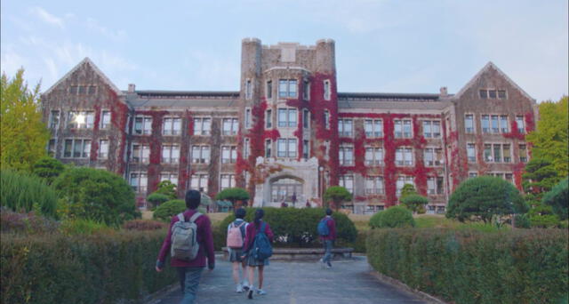 True beauty: locación está ubicada en el campus de la Universidad de Yonsei. Foto: tvN