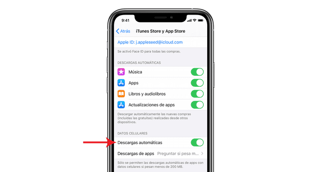 Cómo desactivar las actualizaciones automáticas de aplicaciones. Foto: Apple