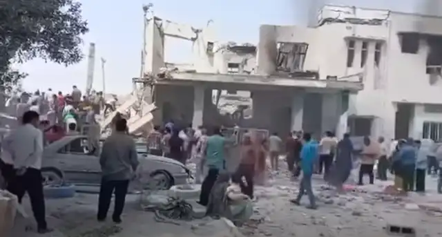 Ataque contra escuela de Irán dejó decenas de niñas fallecidas. Foto: Difusión   