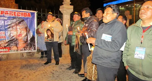 Puno: Realizan vigilia por madre desaparecida desde hace 10 días en Juliaca [FOTOS y VIDEO]