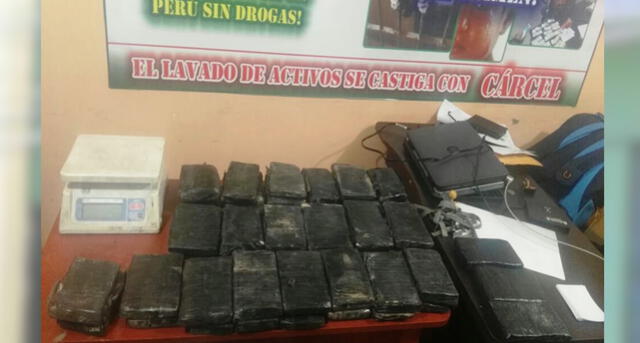 Policía incauta 200 paquetes con marihuana en Puno