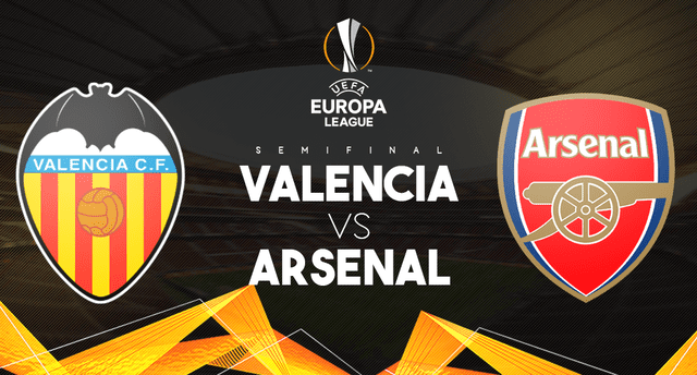 Los 'Gunners' a la final: Arsenal venció 4-2 al Valencia y disputará título de la Europa League
