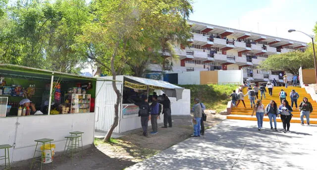 Arequipa: Reemplazarán quioscos por patios de comida saludable en la UNSA [FOTOS]