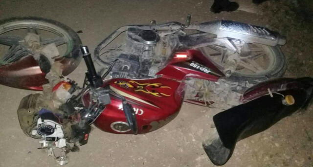 Motociclista ebrio queda gravemente herido tras accidentarse en Puno