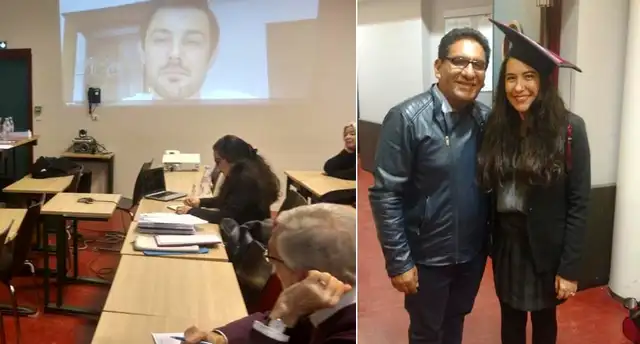 Estudiante cusqueña sustentó su tesis de doctorado en universidad La Sorbona