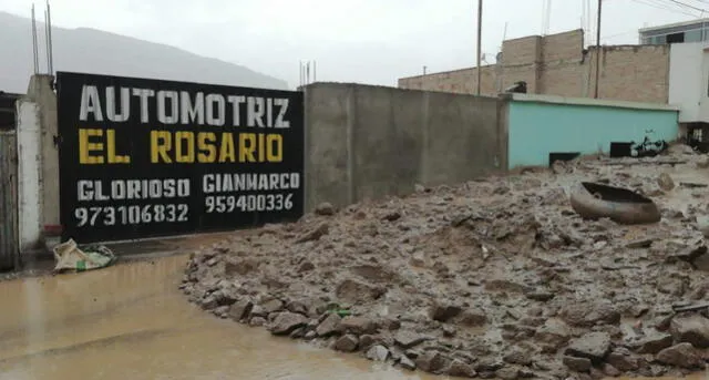 Arequipa: destrucción en Aplao tras lluvias y caída de huaico 