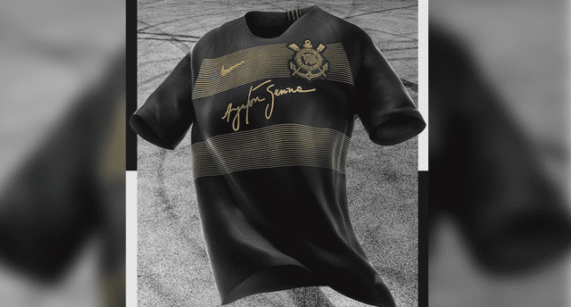 Corinthians lanza camiseta homenaje a Ayrton Senna [FOTOS]