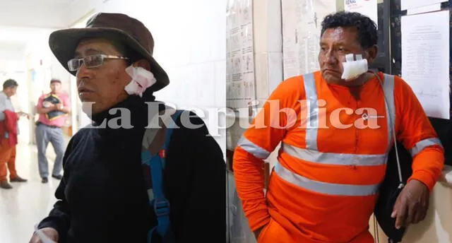 Arequipa: 21 heridos deja enfrentamiento entre obreros y policías [FOTOS y VIDEO]