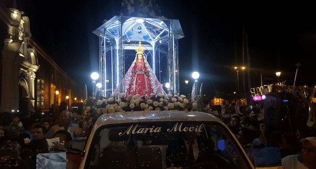 Papa Francisco en Perú: Virgen de la Puerta de Otuzco llegó a Trujillo [FOTOS]