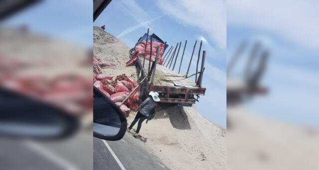 Audaz chofer evitó desgracia subiendo vehículo a cerro en Arequipa [FOTOS y VIDEO]
