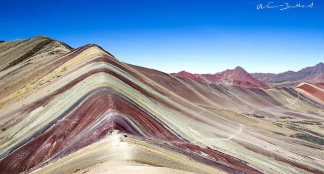 La Montaña de Siete Colores aumentó su popularidad en los últimos años