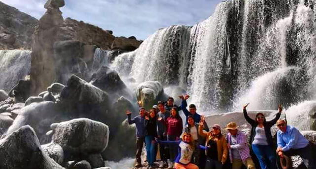 Atrévete a conocer Arequipa a través de las cataratas de Pillones [FOTOS]