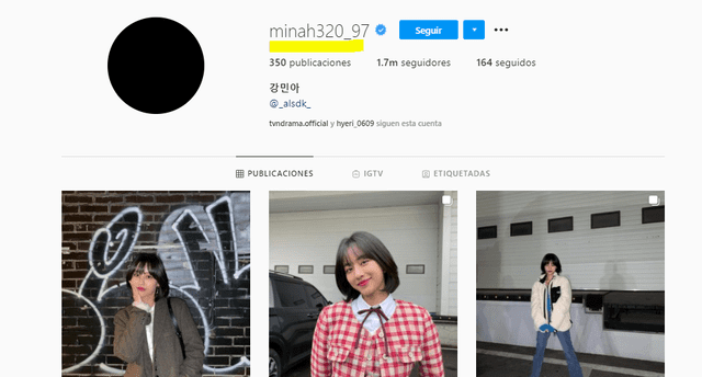 Kang Min Ah, True beauty, Instagram