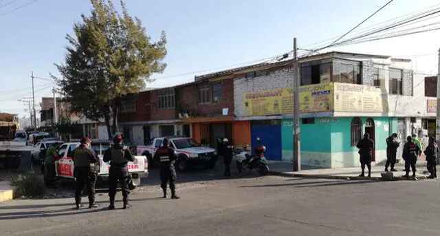 Segundo operativo ocurrió en un inmueble en el distrito de Paucarpata.