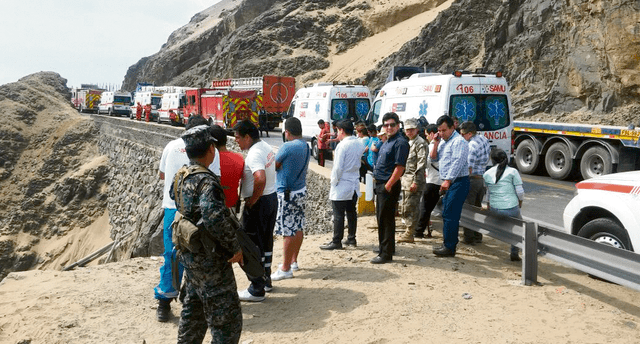 Huaral: 48 muertos en 'La Curva del diablo' de Pasamayo