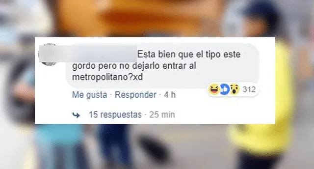 Facebook: usuarios crean crueles comentarios tras publicación del Metropolitano [FOTOS]