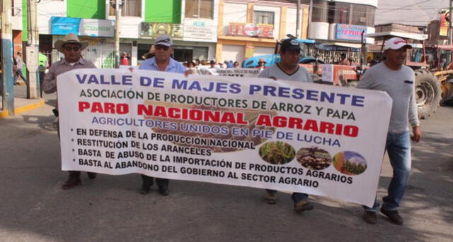 Arequipa: Paralizaron actividades en Camaná por paro agrario nacional [FOTOS y VIDEOS]