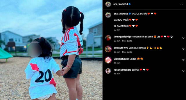  Mensaje de Ana Siucho para Edison Flores. Foto: Captura Instagram   