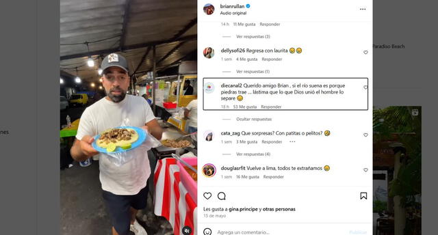 Brian Rullan en Instagram Brian Rullan en Instagram