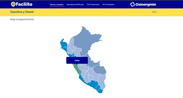 Facilito: La plataforma que te ayuda a encontrar el combustible más económico en Lima y regiones.