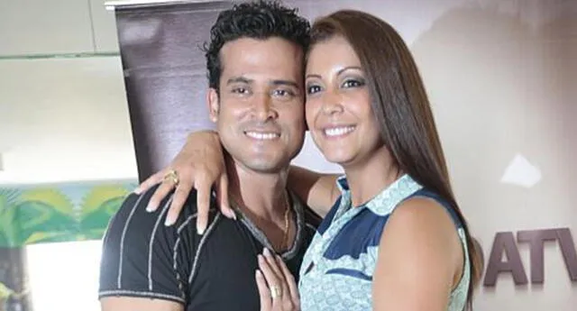 Karla Tarazona y Christian Domínguez sostuvieron una relación entre 2014 y 2017. Foto: Twitter   