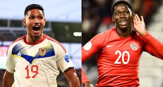 Las selecciones de Canadá y Venezuela protagonizarán el encuentro por los cuartos de final de la Copa América 2024. Foto: composición LR.   