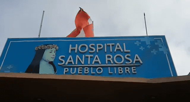 Hospital Santa Rosa está ubicado en el distrito de Pueblo Libre. Foto: Facebook   