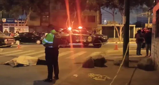 Policías llegaron para resguardar la zona e iniciar con la investigación. Foto. Difusión   