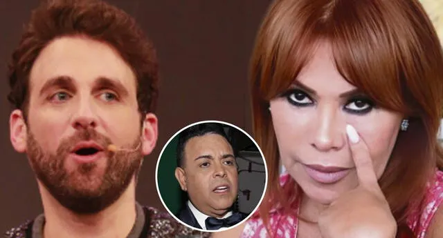 Rodrigo González ha criticado duramente a Magaly Medina por cercanía con Andrés Hurtado. Rodrigo González ha criticado duramente a Magaly Medina por cercanía con Andrés Hurtado.