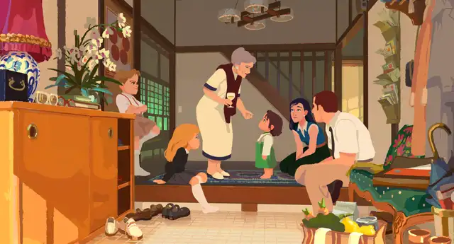  Película francesa 'Amélie y los secretos de la lluvia' compite contra 'Las guerreras K-pop' por los Oscar 2026. Foto: CinetopiaLATAM   