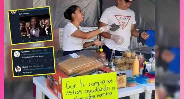 El amor de la pareja y su lucha por pagar su boda se hizo viral en redes | Foto: Composición Lol- GLR