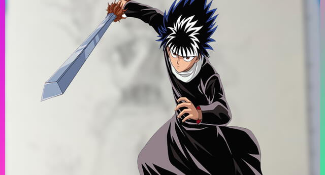 Togashi sorprendió al dibujar nuevamente a Hiei de Yu Yu Hakusho | Foto: Composición Lol GLR