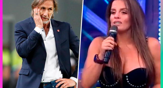 Alejandra Baigorria entristeció por Ricardo Gareca y su salida del Perú | Foto: Composición Lol - EFE