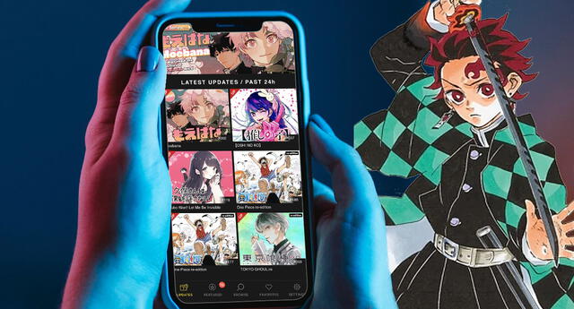 Las mejores aplicaciones de manga para celulares. Foto: composición LR/Shueisha/Freepik
