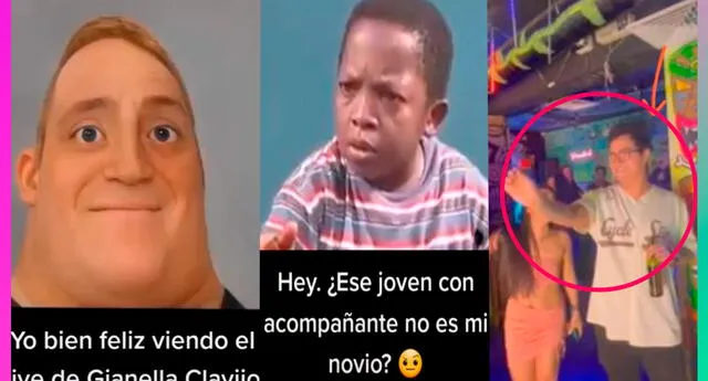 En TikTok, una supuesta infidelidad se hizo viral e involucra a Gia Clavijo | Foto: Captura de TikTok -ktvaks