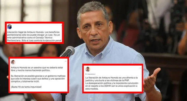 INPE otorga libertad a Antauro Humala y así reaccionan en las redes sociales