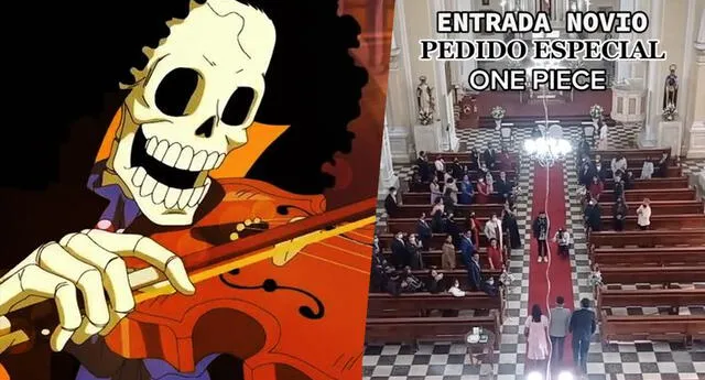 "One Piece": joven conmueve a fans con su ceremonia de bodas. Foto: composición LR/Toei Animation/Coro Selah