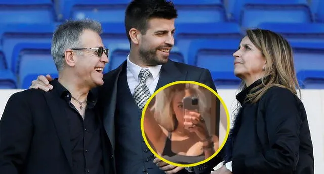 Los padres de Gerard Piqué no aceptarían la relación de su hijo con Clara Chía Marti.Foto: composición LR/ EFE/Instagram