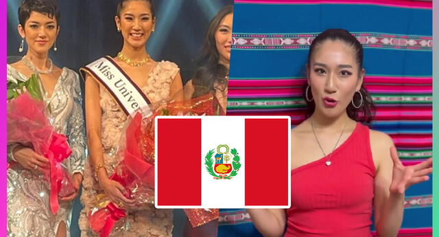 Mary Belén Sakamoto, hija de peruano, ganó el Miss Universo Japón 2022| Foto: Composición - Instagram de Mary Belén Sakamoto