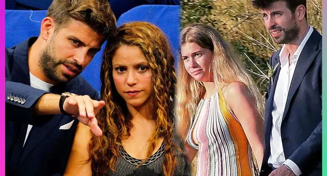 Shakira habría descubierto a Piqué y Clara Chía Marti hace 1 año | Foto: composición Lol