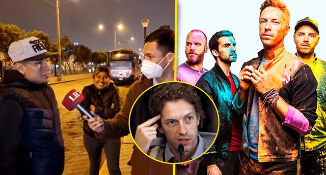 Coldplay en Perú: supuesto fan afirma seguir al grupo desde hace 8 años, pero no conoce ni una canción