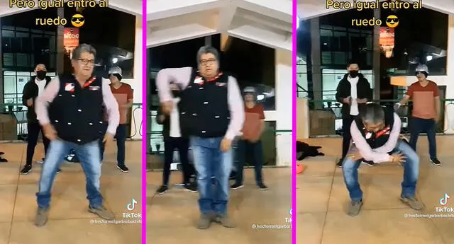Candidato a la alcaldía saca los pasos prohibidos en TikTok y video se hace viral.